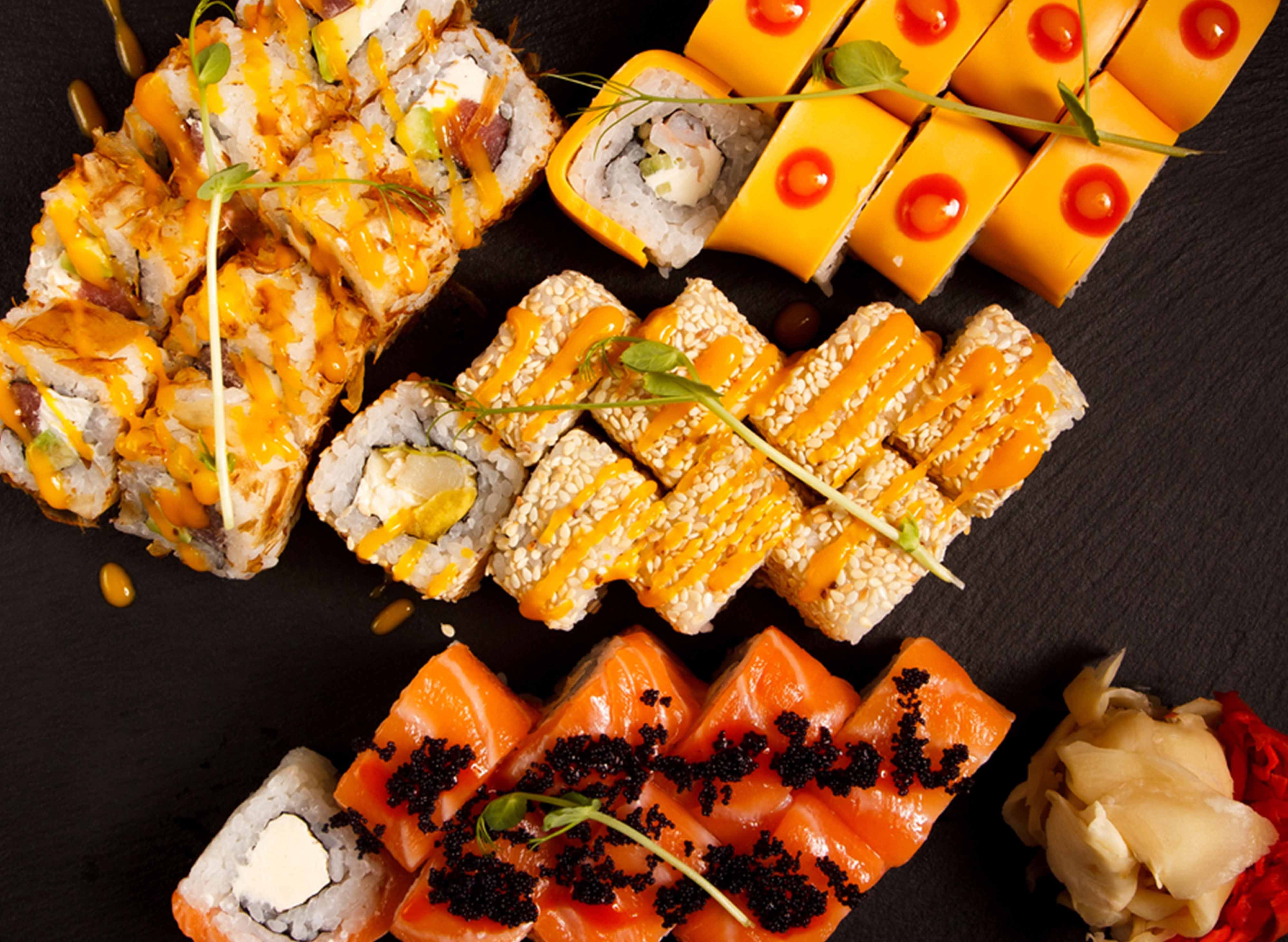 Kobe Restaurant Sushi Praha rozvoz jídla Prague Dáme jídlo