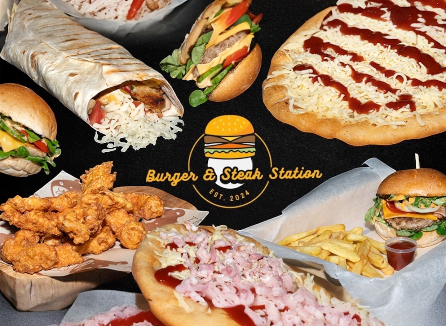 Burger & Steak Station vendor logo