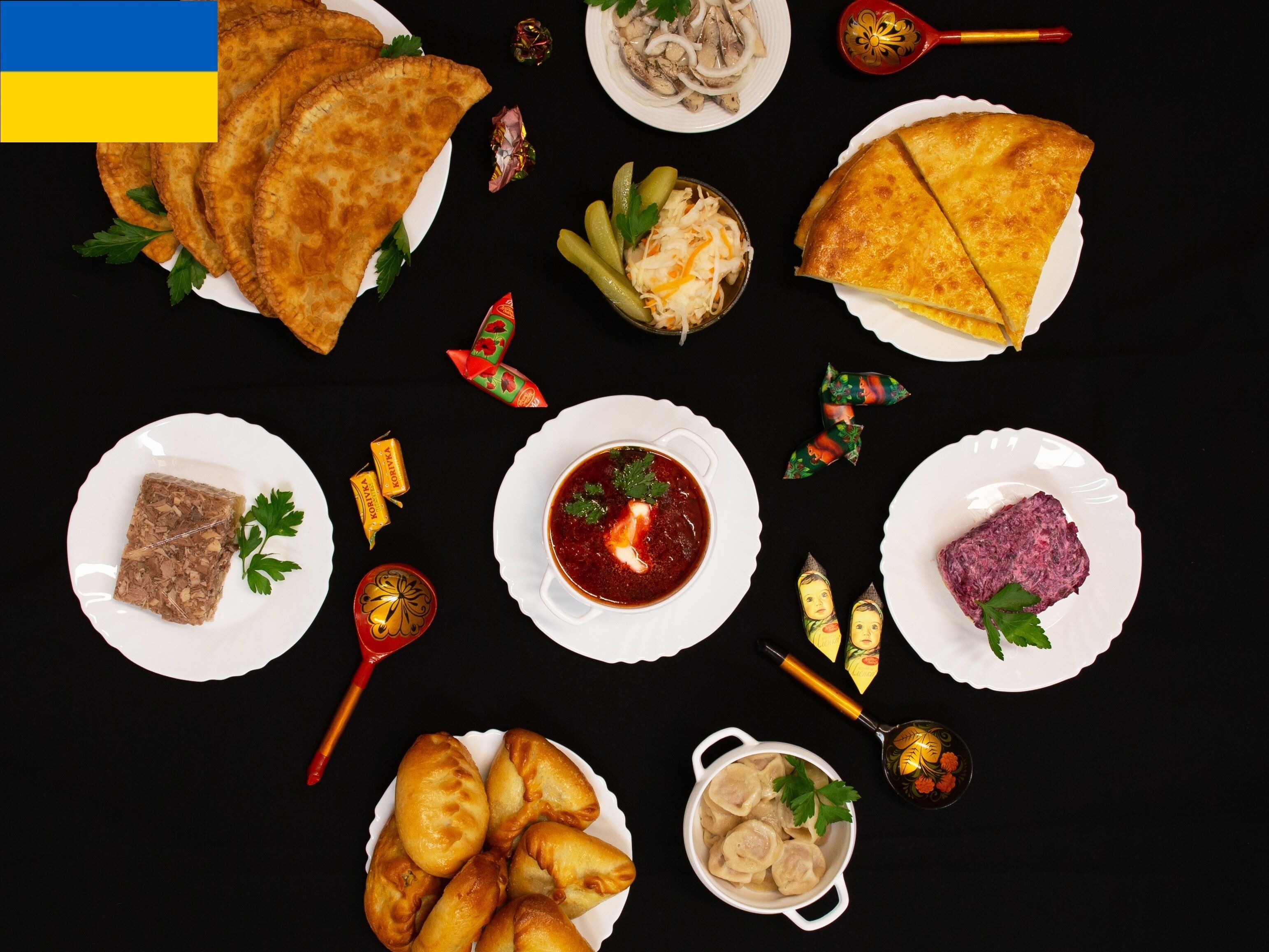 Ukrajinské bistro Pampuška vendor logo