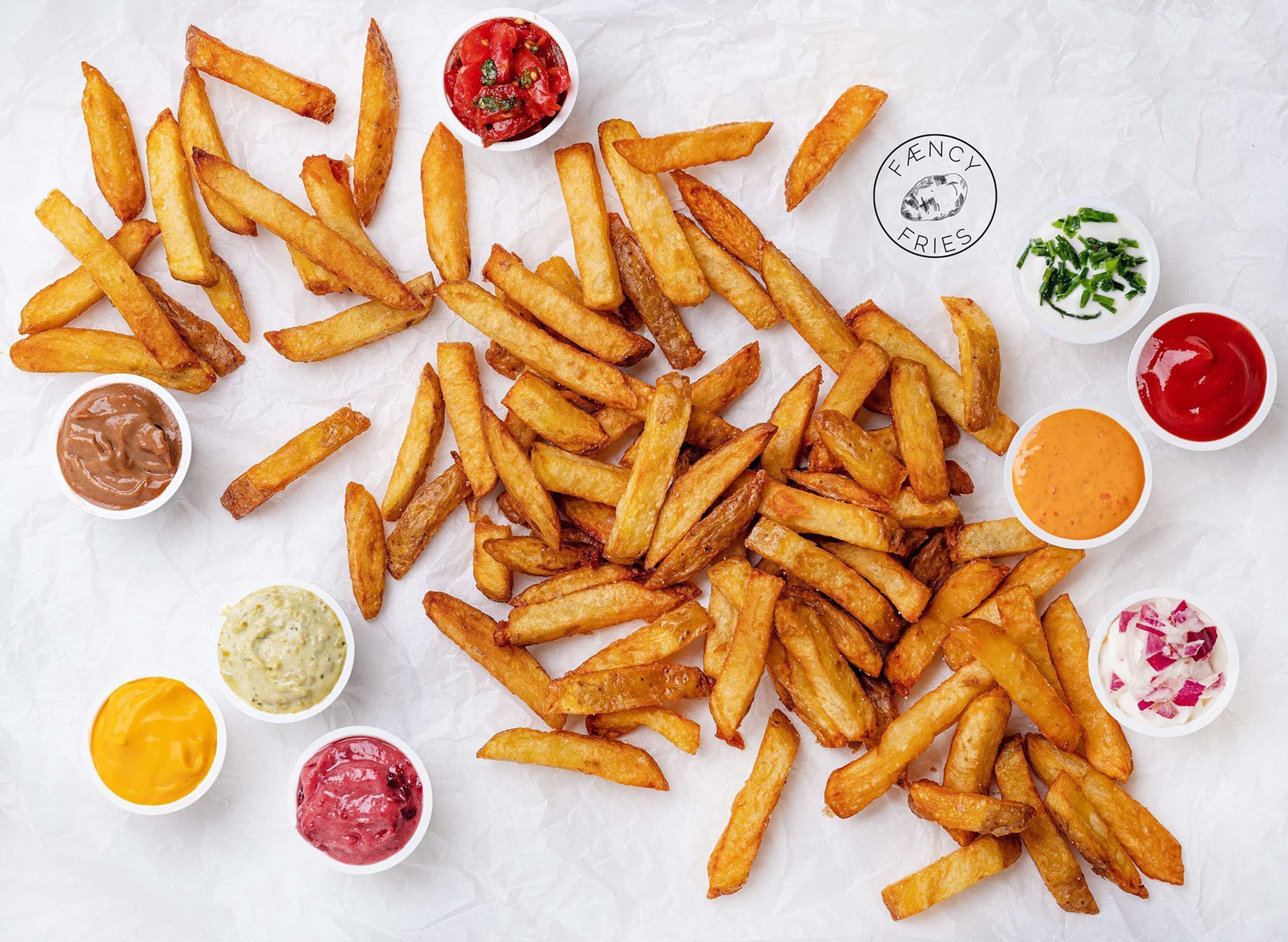 Faency Fries Praha Václavské náměstí vendor logo