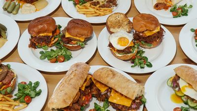 No Stress café restaurant BURGERS