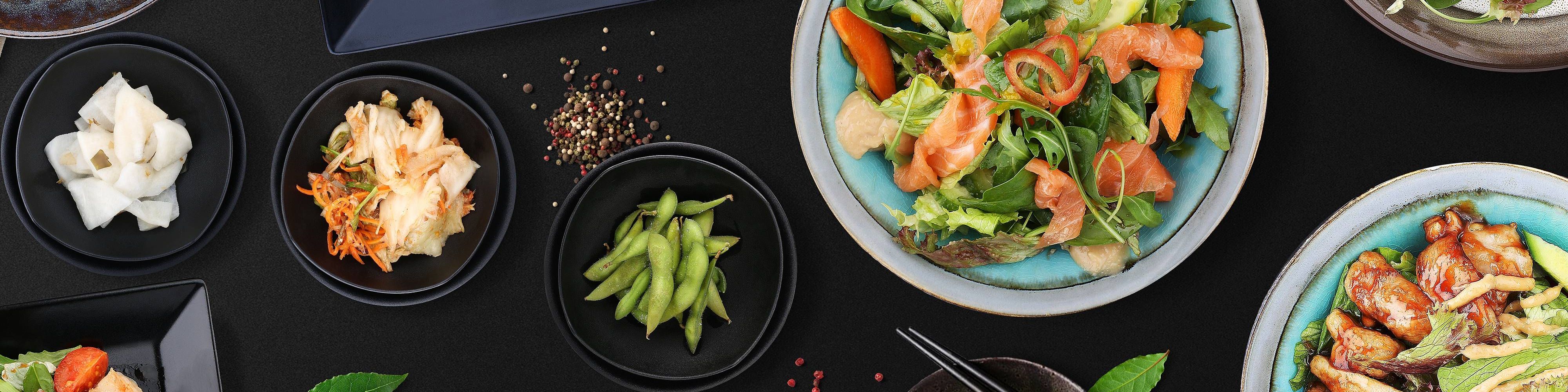 Salads & Veggie sushi rozvoz jídla Prague Dáme jídlo