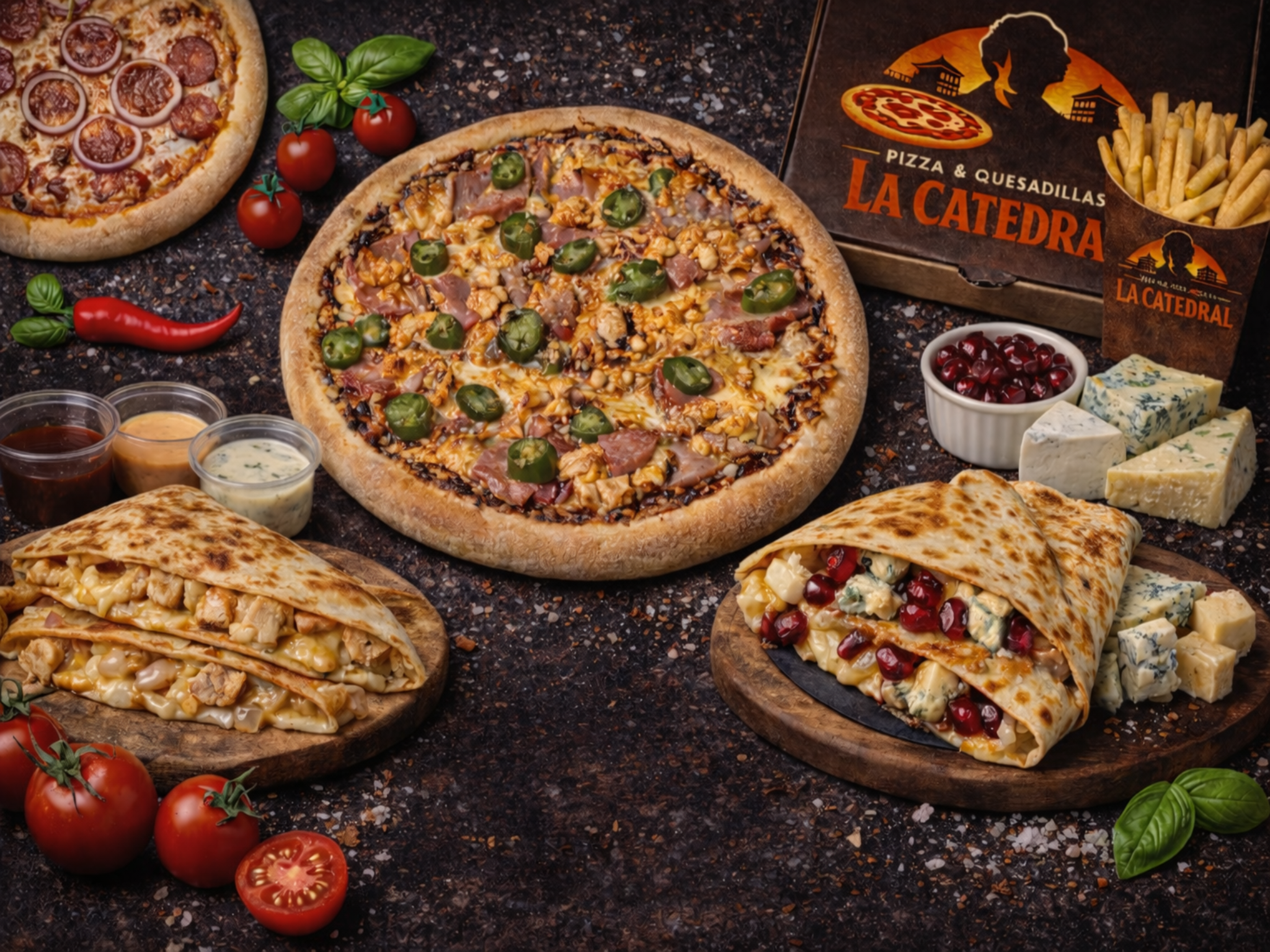 La Catedral – Pizza & Quesadillas vendor logo