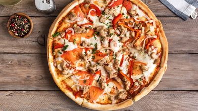 Děčín kebab pizza