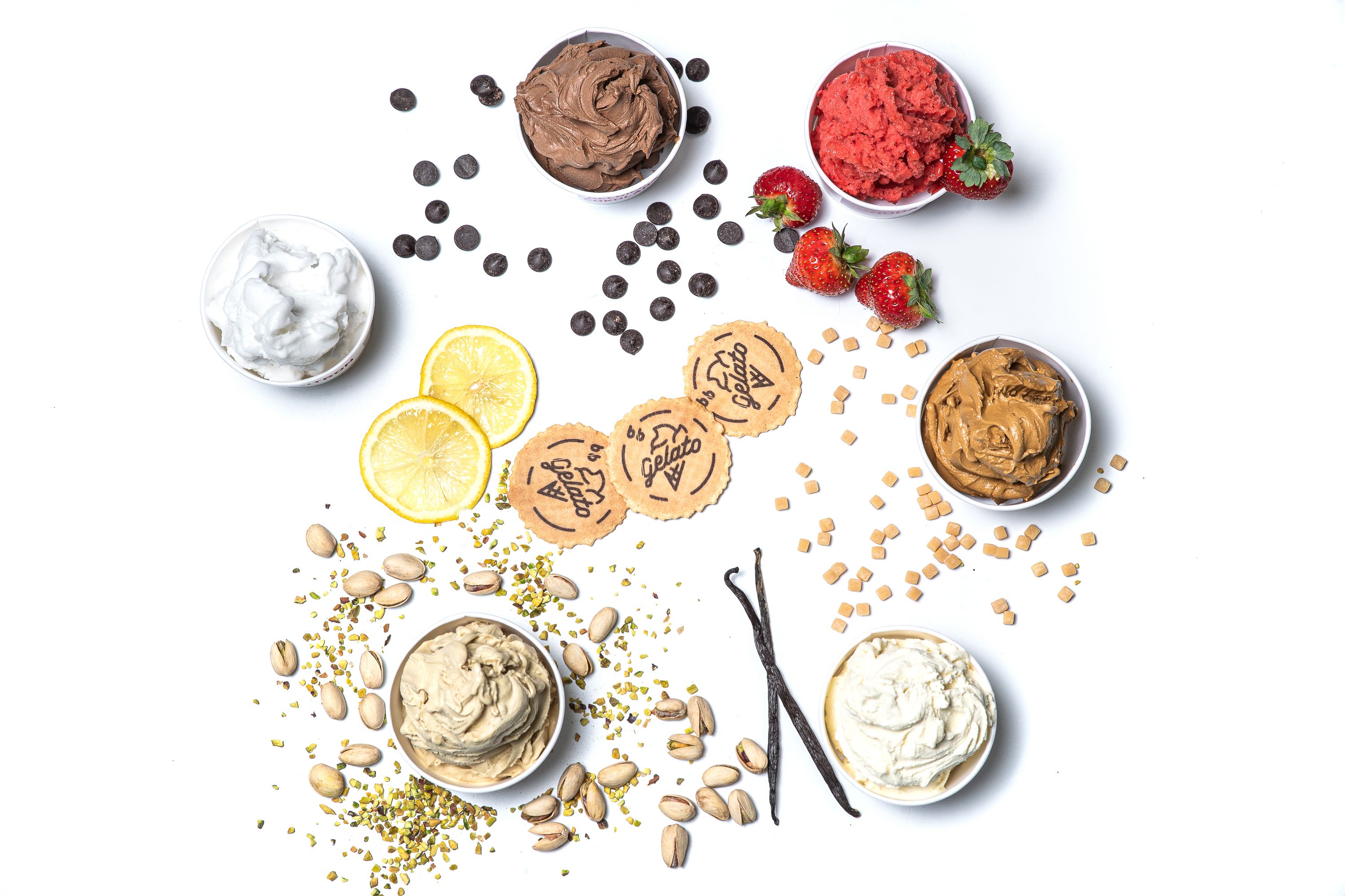 BB Gelato - pravé italské gelato vendor logo