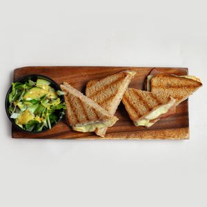 Ham and cheese toast