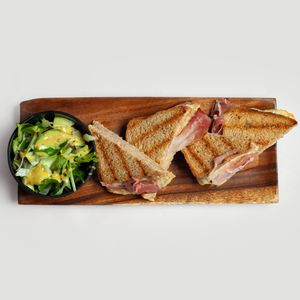 Parma ham toast