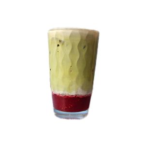 Ice Matcha Latte Raspberry