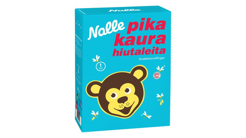 Nalle 500g instant oat flakes delivery from Foodora Market Turku in