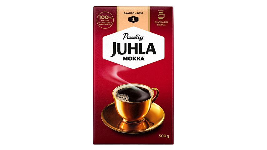 Juhla Mokka 500g filter ground coffee delivery from Foodora Market  Niittykumpu in