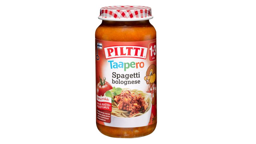 Spagetti bolognese 250g lastenateria 1-3v Piltti kotiinkuljetettuna Foodora  Market Malmi