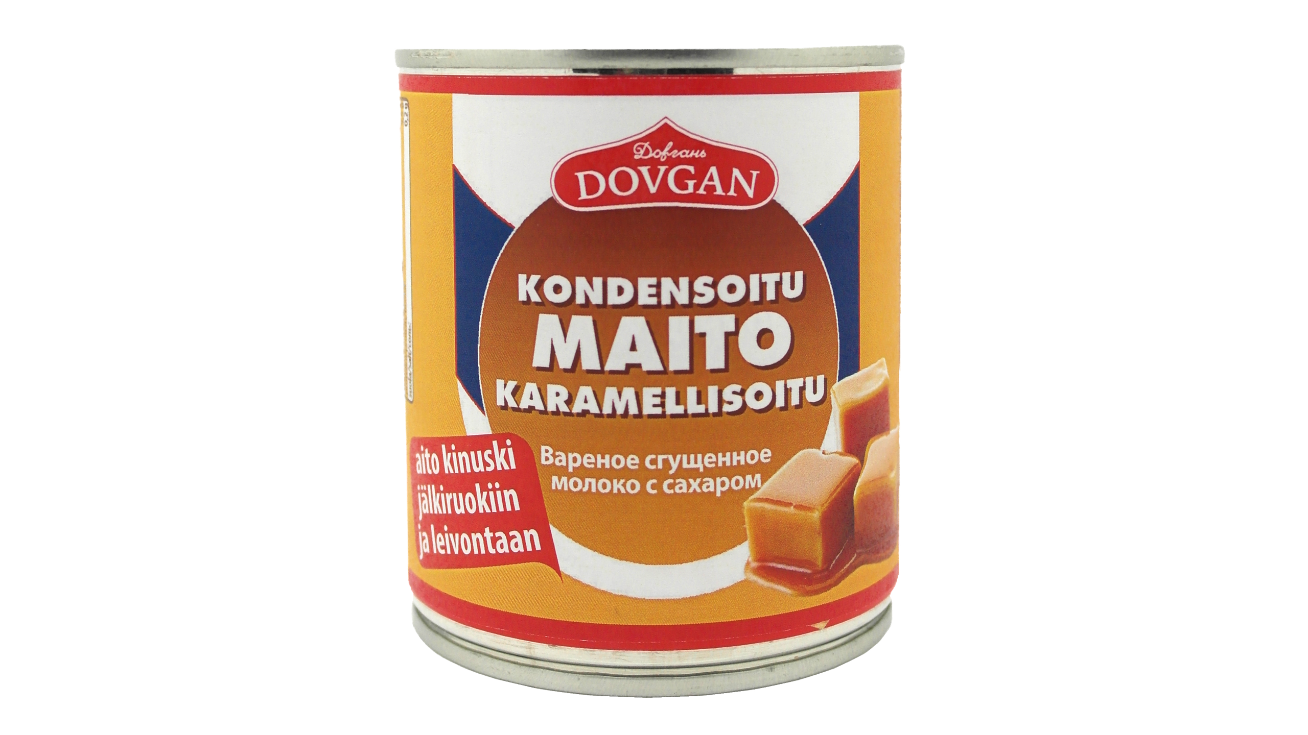 Sweet condensed milk caramelised 397g Dovgan delivery from Foodora Market  Pasila in