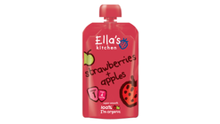 Ella's Kitchen Strawberry And Apple Pure 120g