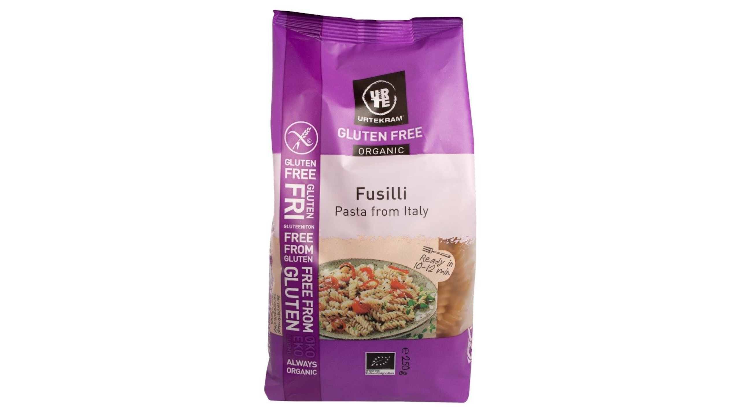 Urtekram Gluten free Organic Fusilli 250g delivery from Foodora Market Oulu  in