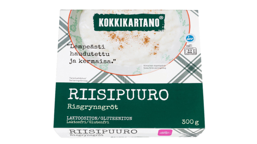 Rice porridge 300g Kokkikartano delivery from Foodora Market Tampere in