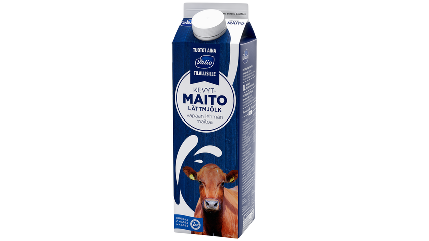 Valio Semi Skimmed Milk 1l Free Range delivery from Foodora Market Pasila in