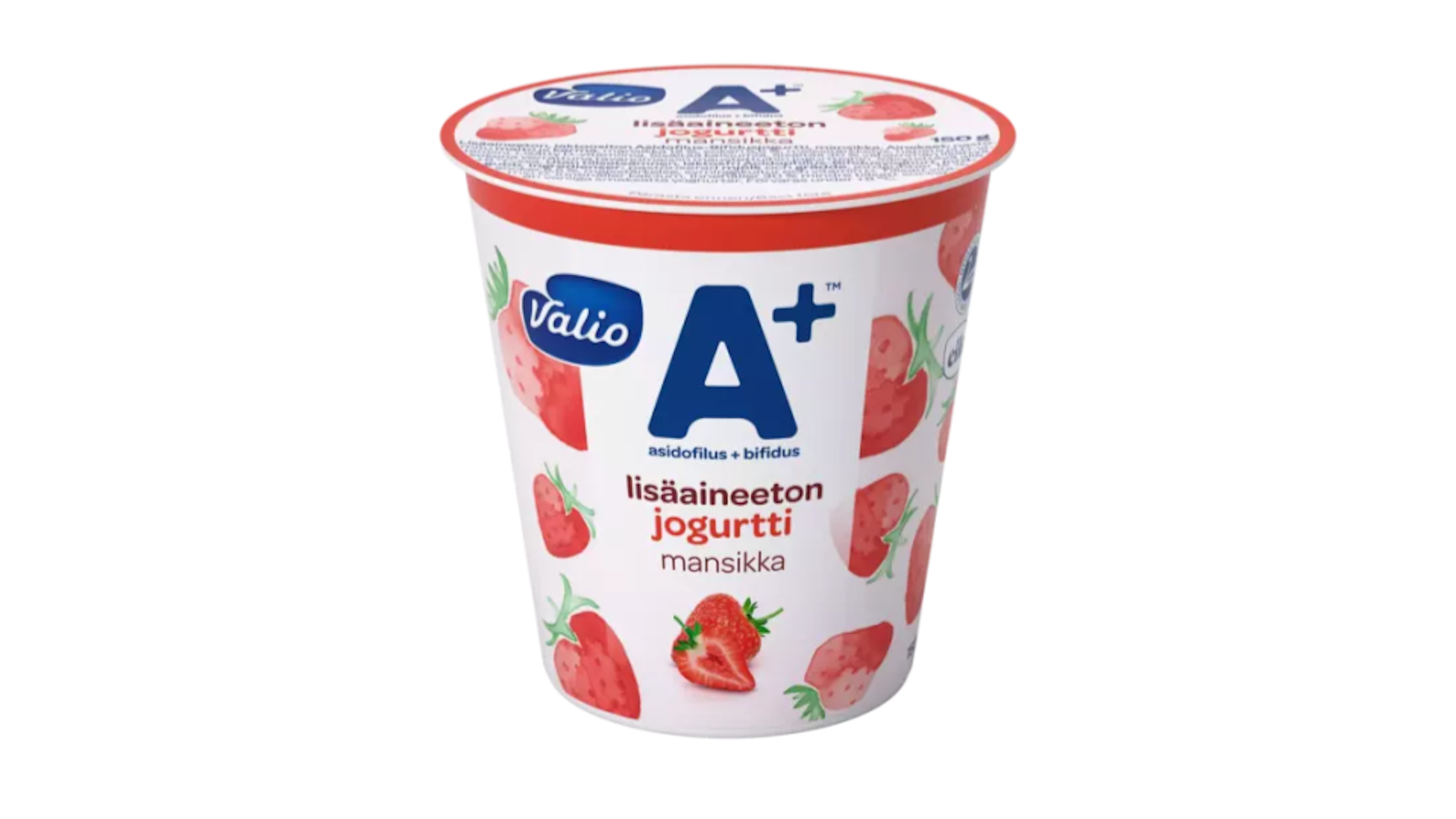 Valio A+ yoghurt without additives 150 g strawberry lactose free delivery  from Foodora Market Oulu in