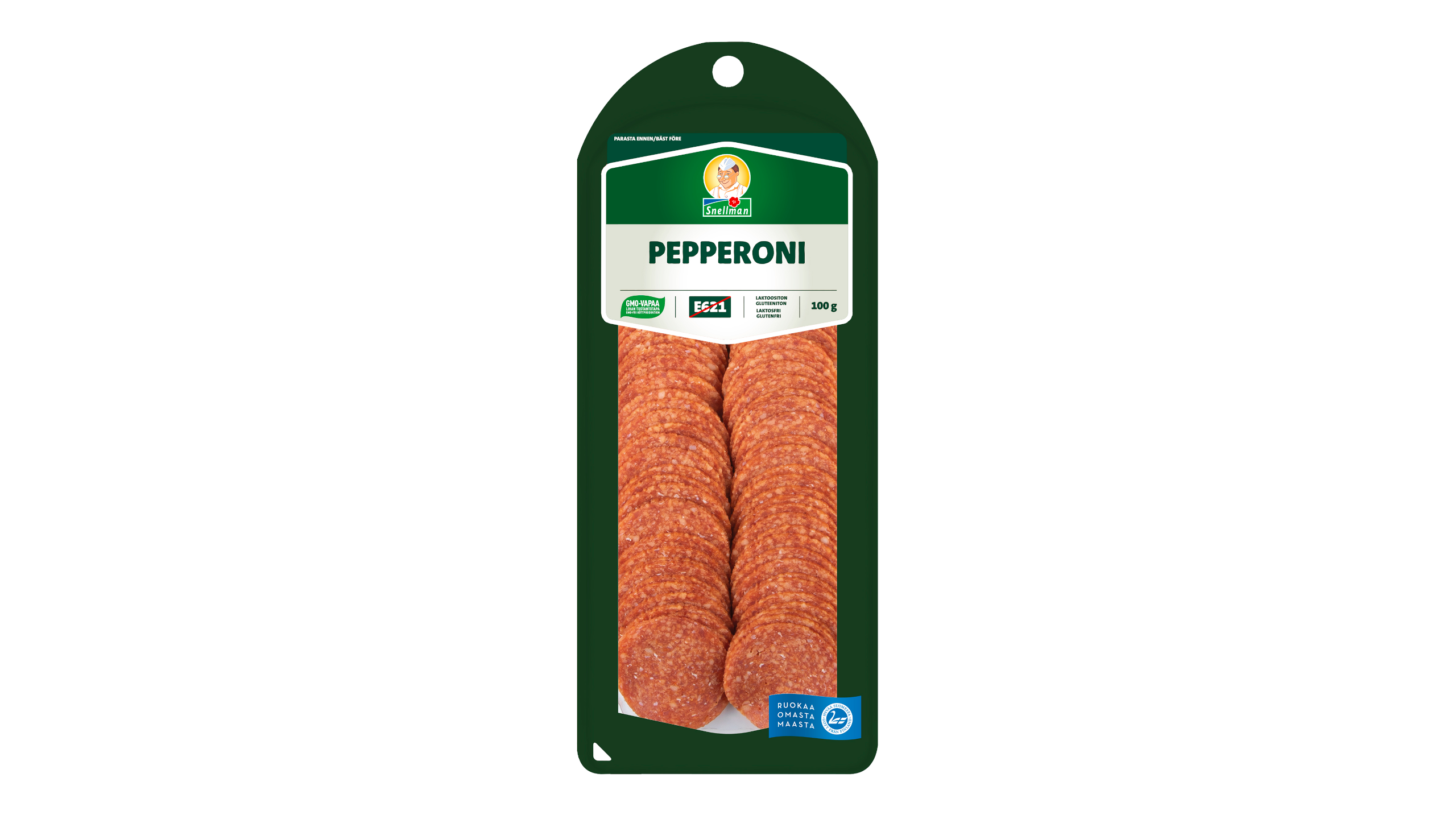 Snellman Pepperoni in slices 100g delivery from Foodora Market Turku in