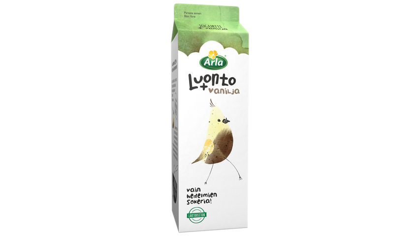 Arla Luonto+ AB Vanilla Yoghurt 1kg Lactose Free delivery from Foodora  Market Tampere in