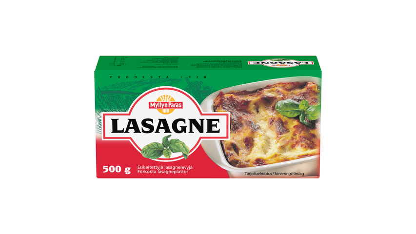 Lasagne sheets 500g Myllyn Paras delivery from Foodora Market Pasila in