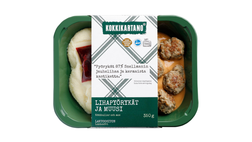 Lihapyörykät ja muusi 350g Kokkikartano kotiinkuljetettuna Foodora Market  Niittykumpu