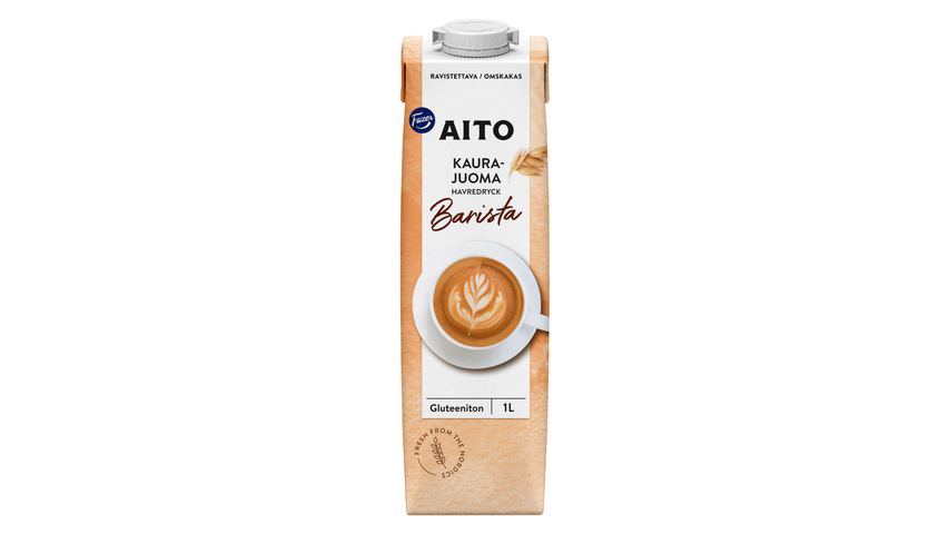 Fazer Aito Barista Oat Drink 1l delivery from Foodora Market Malmi in