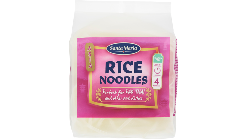 Santa Maria Rice Noodles "Perfect for Pad Thai" 180g