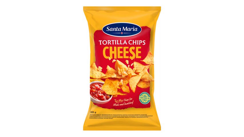 Santa Maria sýrové tortilla chips | 185 g