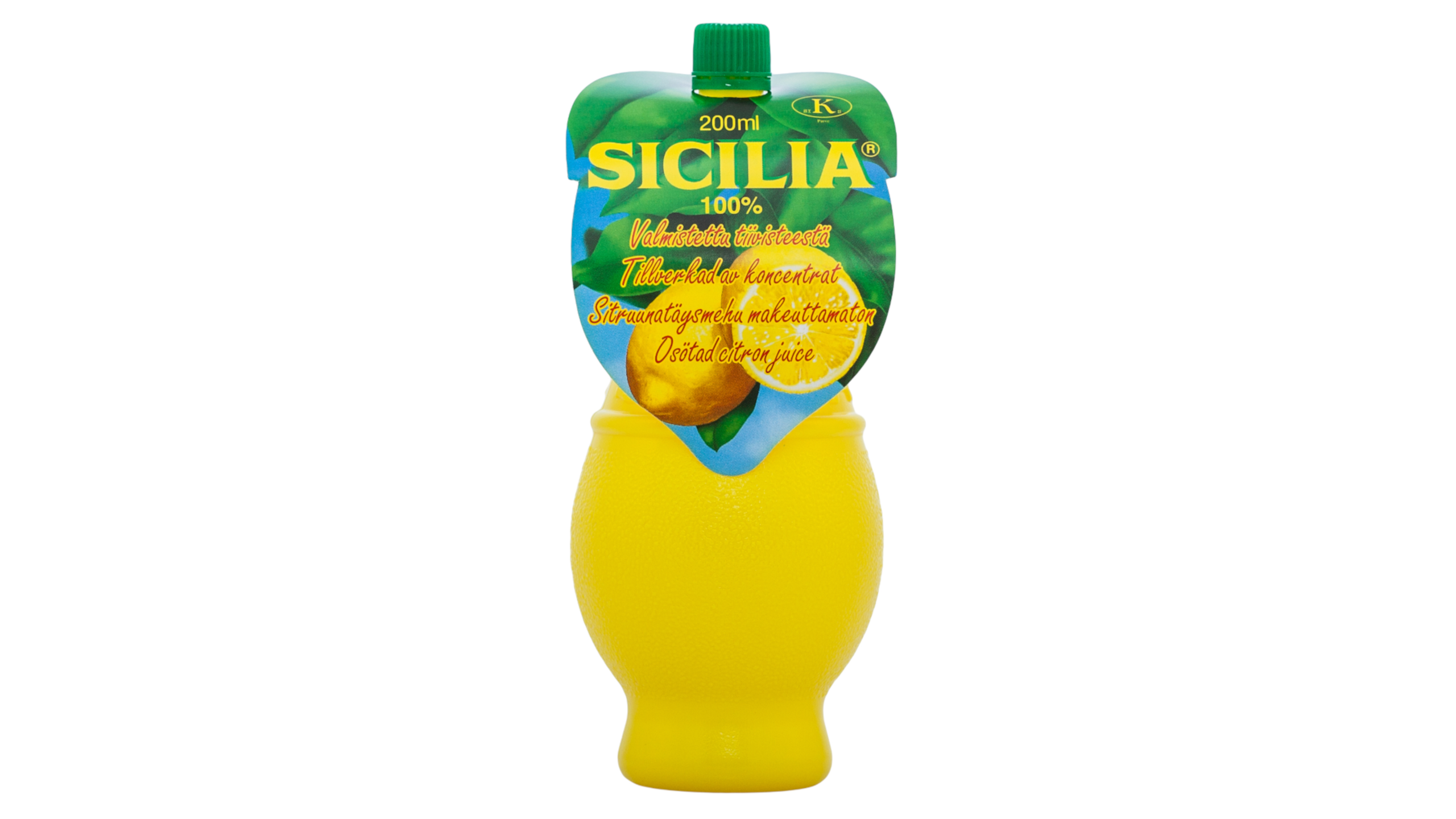 Sicilia Lemon Juice Unsweetened 200ml delivery from Foodora Market  Niittykumpu in