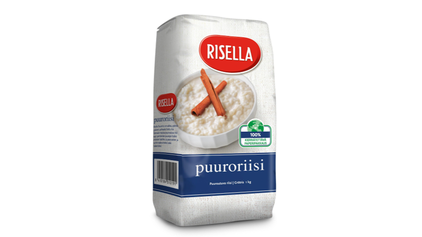 Risella Porridge Rice 1kg delivery from Foodora Market Niittykumpu in