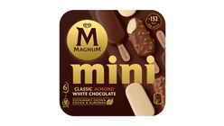 Magnum Mini Classic, Almond, White | 6 x 55 ml