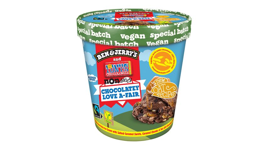 Ben & Jerry's Non-Dairy Chocolately Love A-Fair 465ml