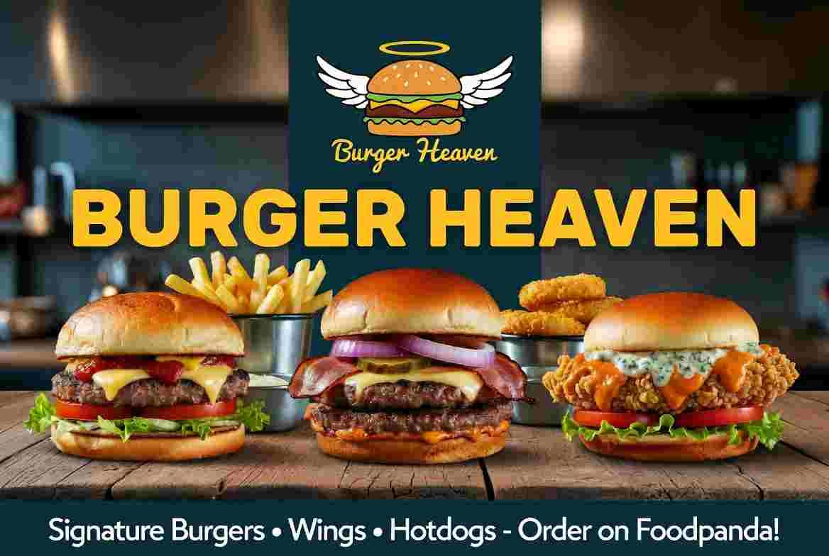 Burger Heaven (Wan Chai Central Building) vendor logo