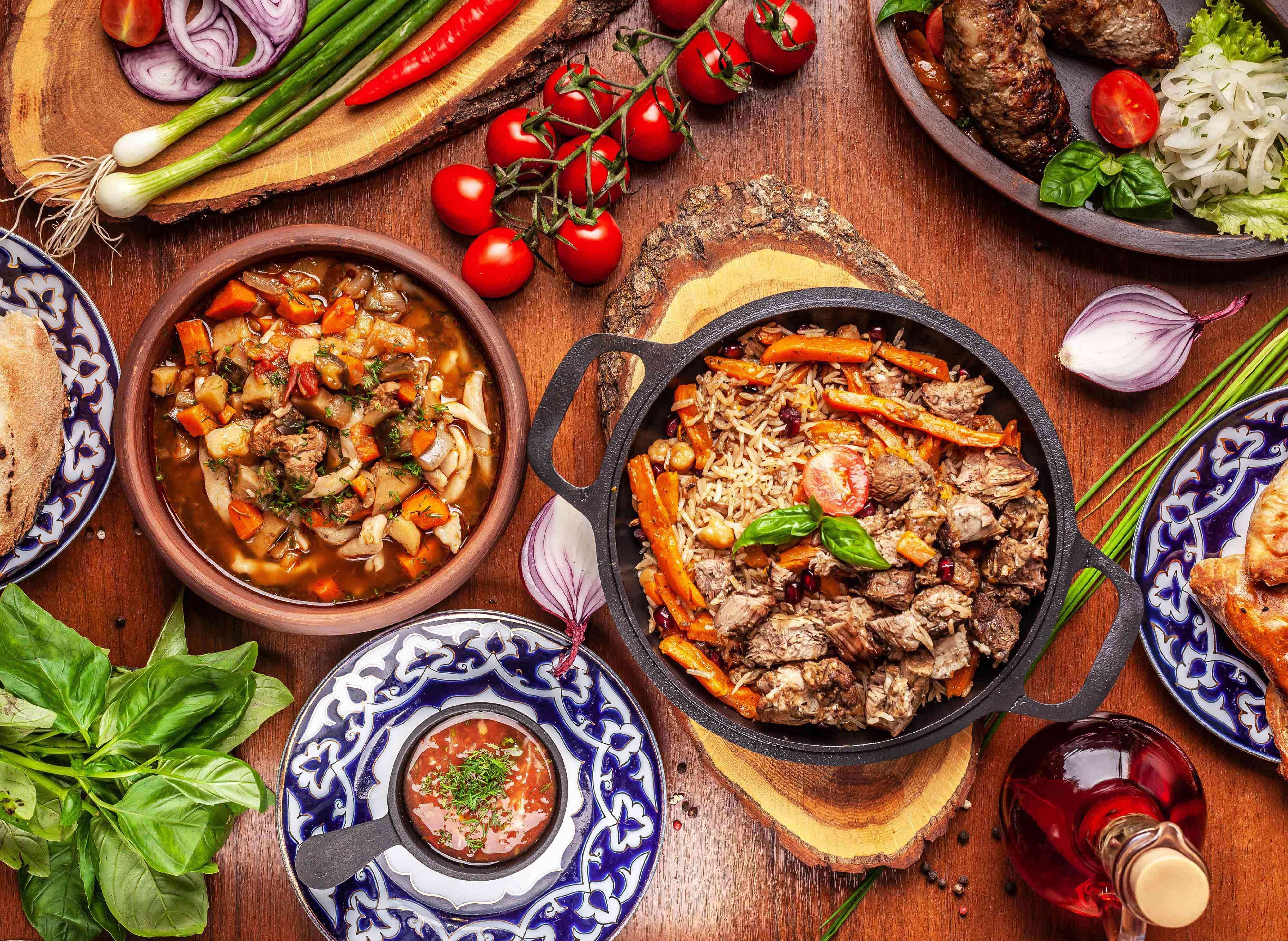 Москва Казахская Кухня