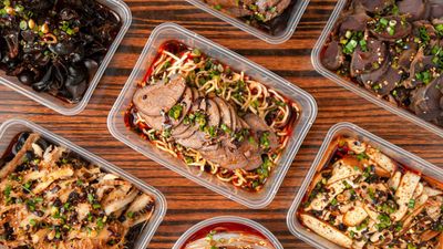 Cheung's Steamed Chicken with Sichuan Chili Sauce