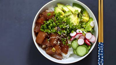 Poke bar cut & mix