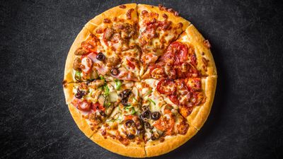 Bazsalikom pizza