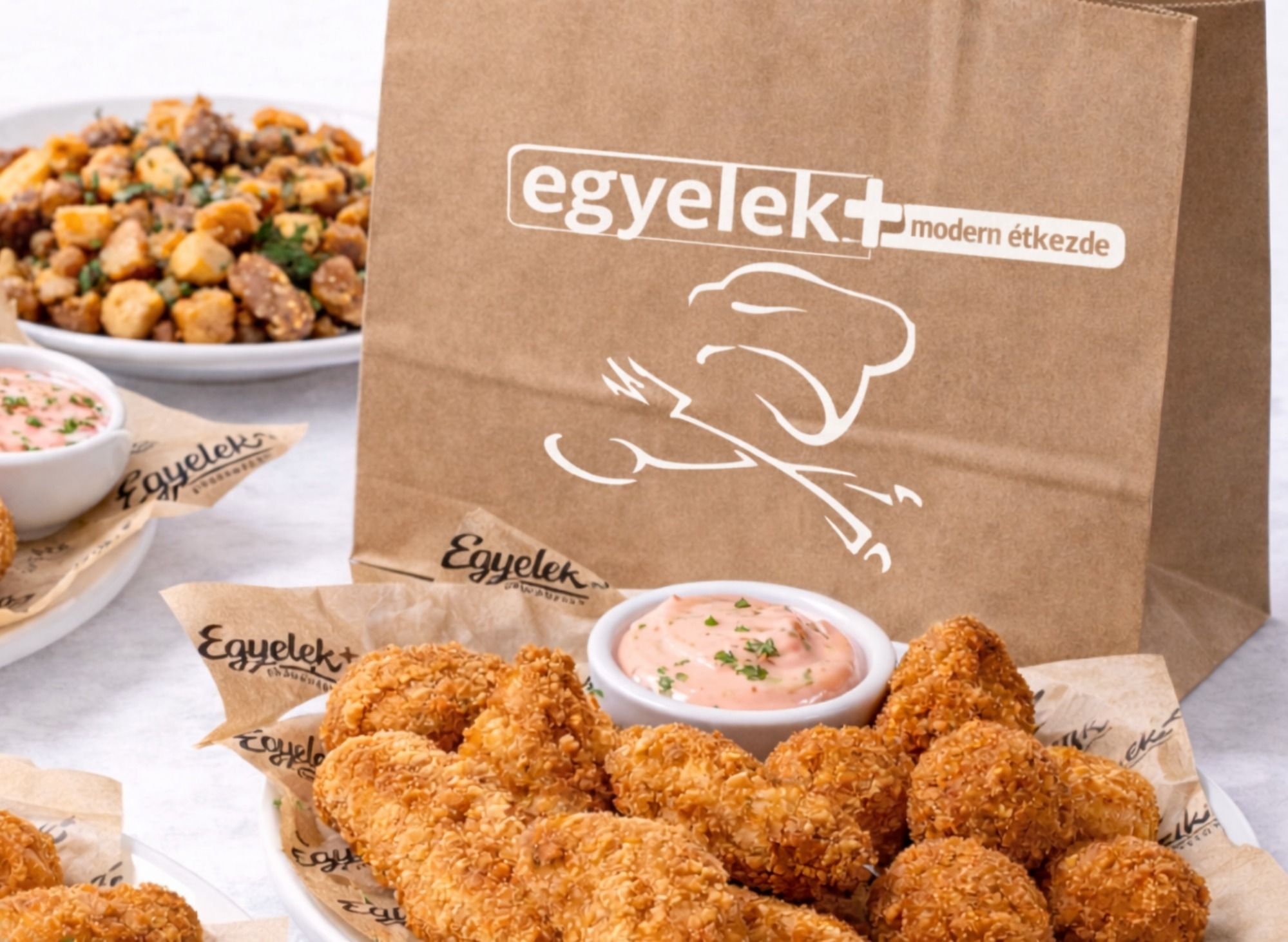 Egyelek+ modern étkezde mini vendor logo