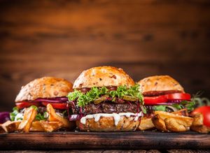 Soprano’s Burger and Fries