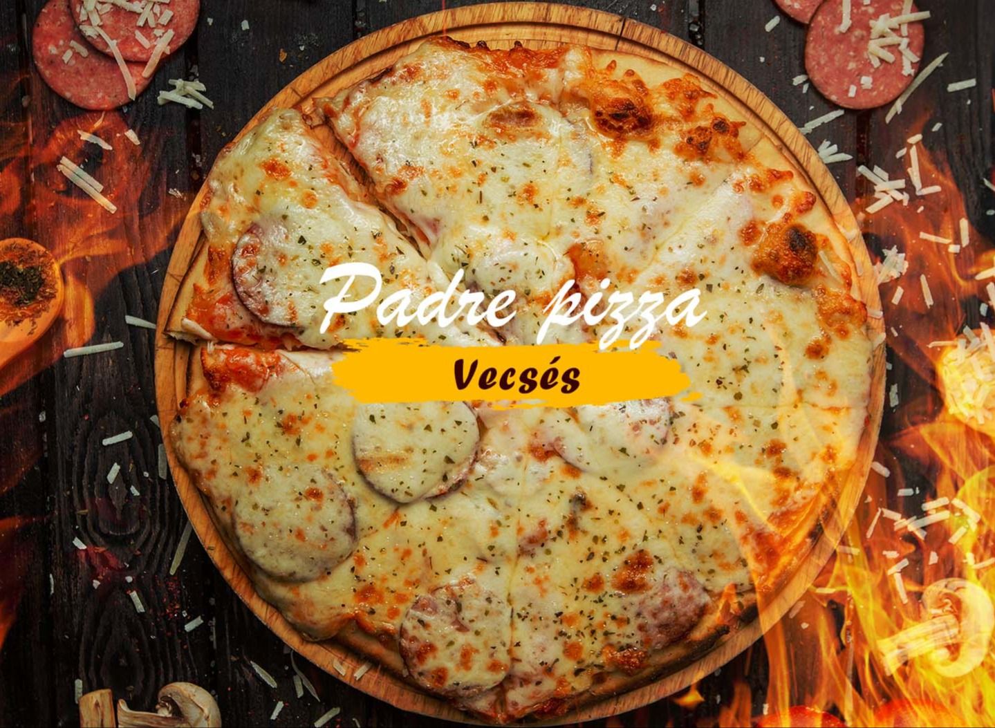 Padre Pizza Vecsés vendor logo
