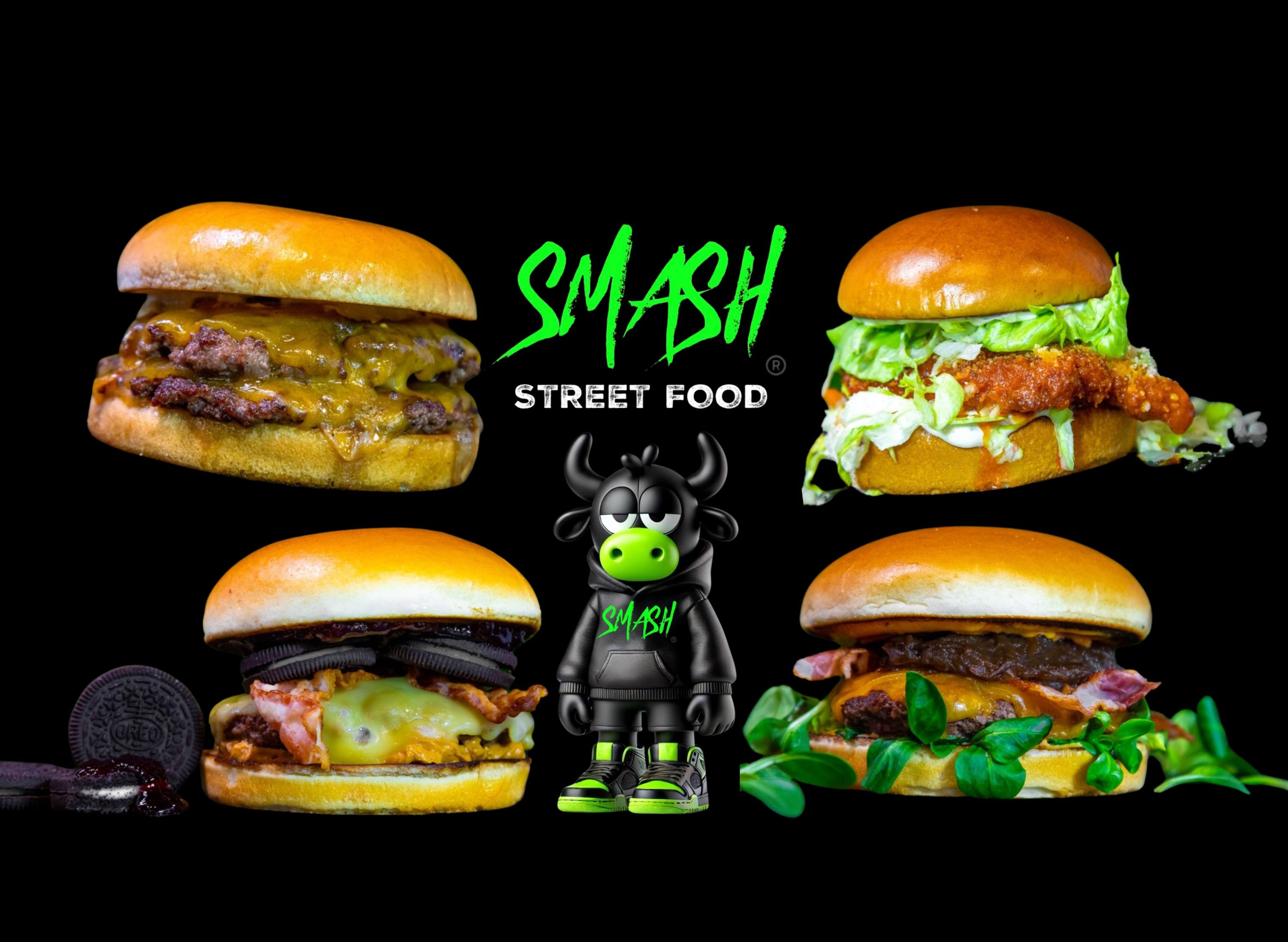 Smash Street Food vendor logo