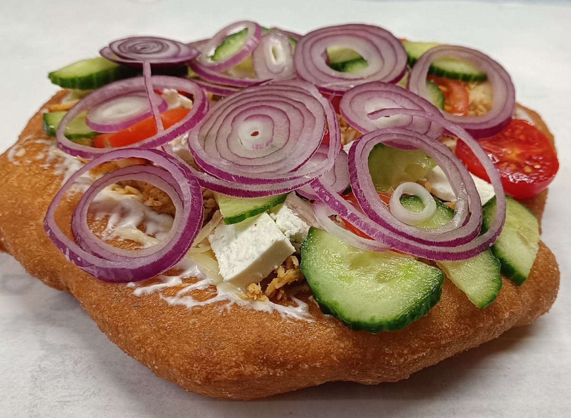 Laci lángos vendor logo