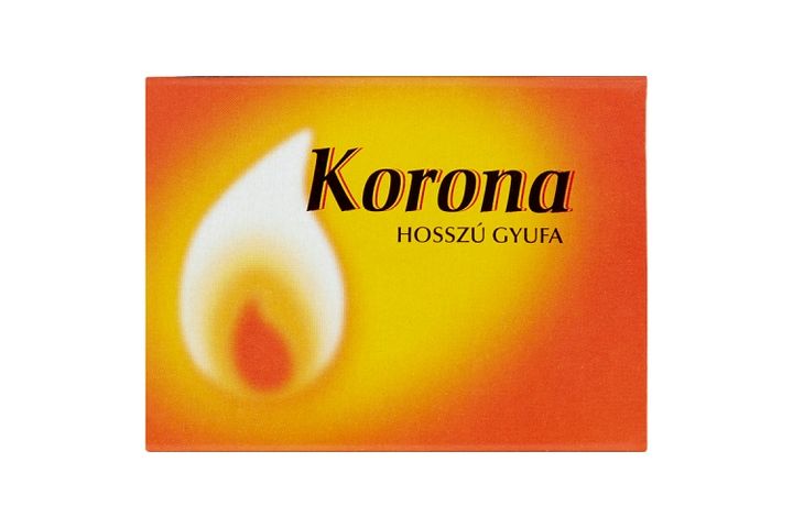 Korona hosszú biztonsági gyufa 100 db