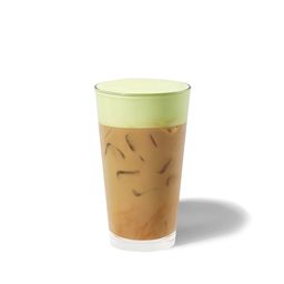 Iced Pistachio Flavour Latte