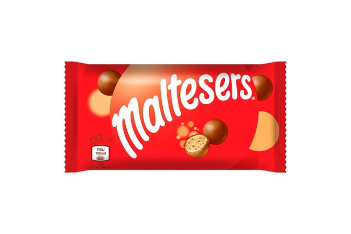 Maltesers Milk Chocolate with Crunchy, Soft Filling 37 g