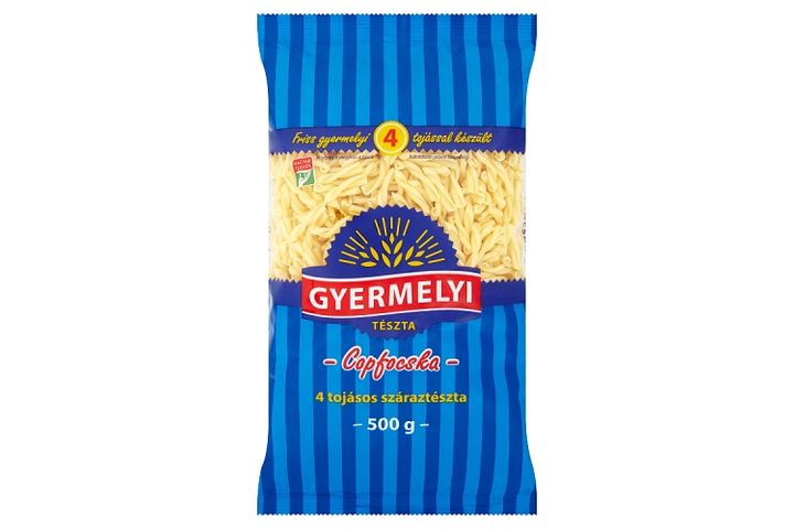 Gyermelyi copfocska 4 tojásos száraztészta 500 g