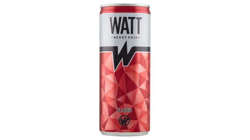 Watt Classic Tutti-Frutty Flavoured Carbonated Energy Drink 250 ml