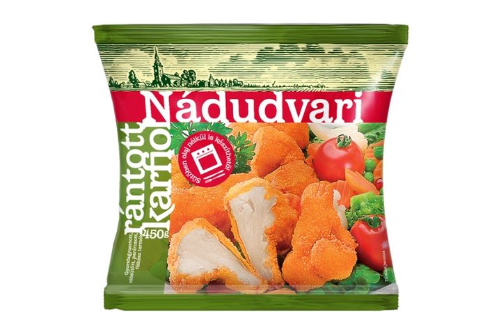 Nádudvari Quick-Frozen Breaded Cauliflower 450 g