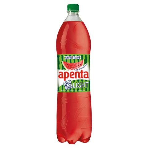 Apenta Light görögdinnye ízű enyhén szénsavas üdítőital édesítőszerekkel 1,5 l