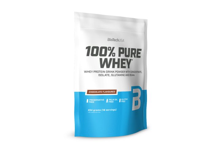 BiotechUSA 100% Pure Whey 454 g csokoládé